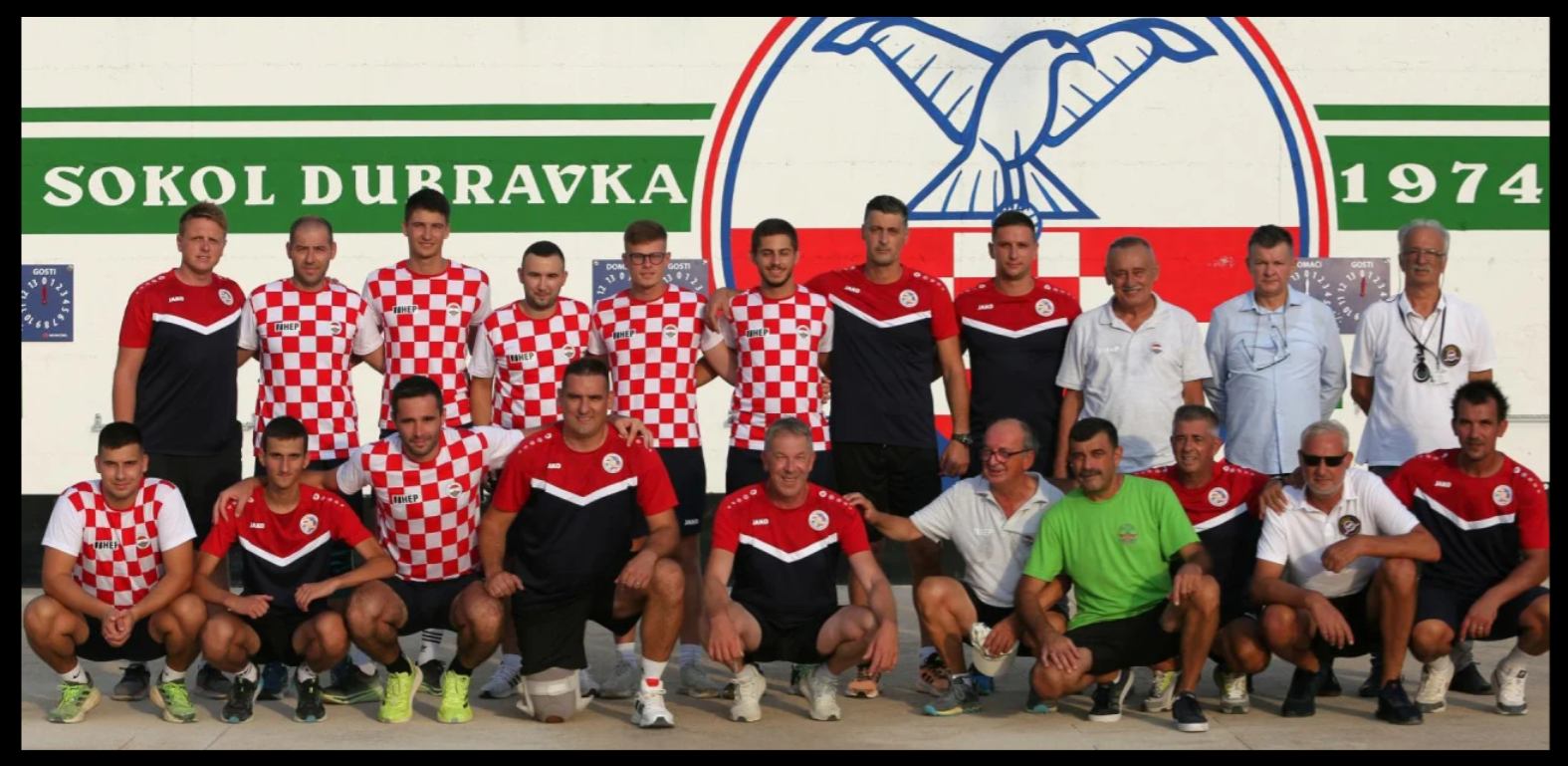 Revijalna utakmica seniorske reprezentacije na 50. rođendanu BK Sokol Dubravka