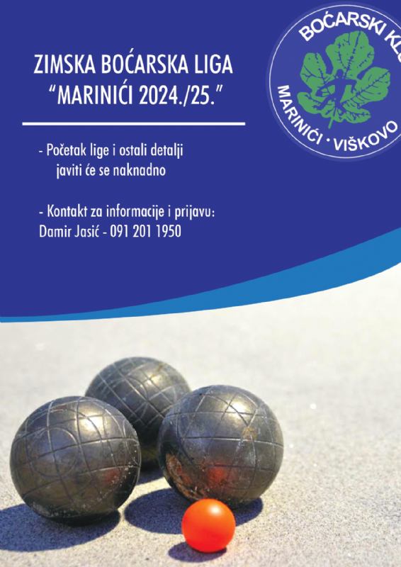 Zimska liga Marinići 2024/2025